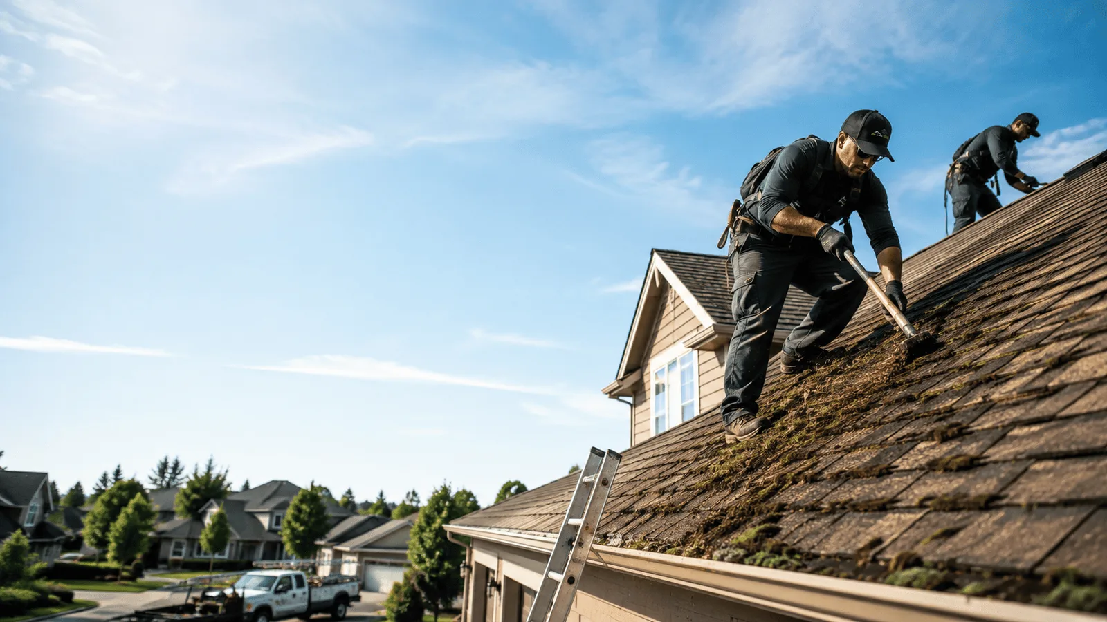 Roof Moss Removal in Mount Vernon, ME near me